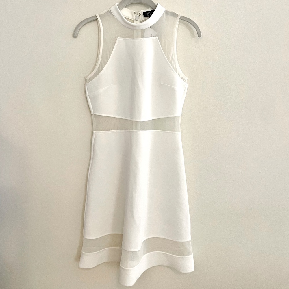 Topshop cut out dress